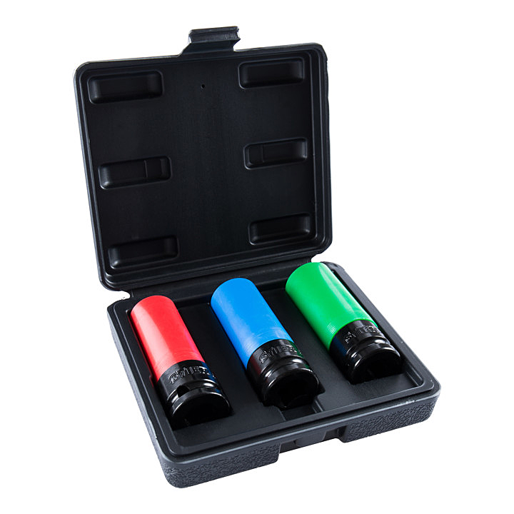 B-Ware Stier Kraft Steckschlüssel Satz Vierkant Hohl 1/2'' Sw 17/19/21 Mm Im Kasten - 4260438995088