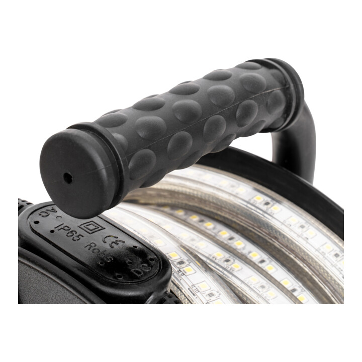 B-Ware Stier Led Streifen Baustrahler Lichtband Baustelle 15m 13500lm 6400k Pvc Rol249