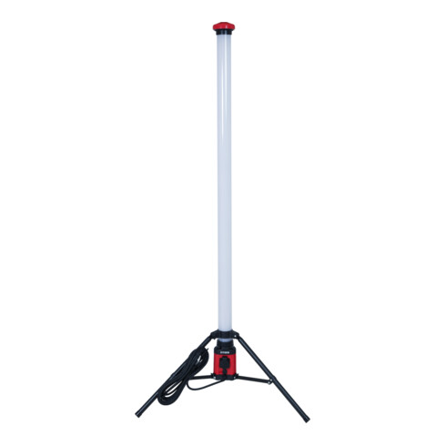 B-Ware Stier Led Tower Baustrahler Arbeitsleuchte 360 Grad 6100 Lumen 72 W Schwarz