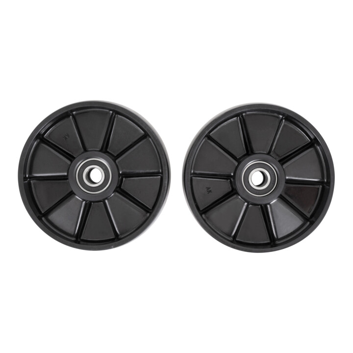 B-Ware Stier Lenkräder Set Rollen Nylon Hubwagen Ersatzteile Montageanleitung Blau - 4251709626794