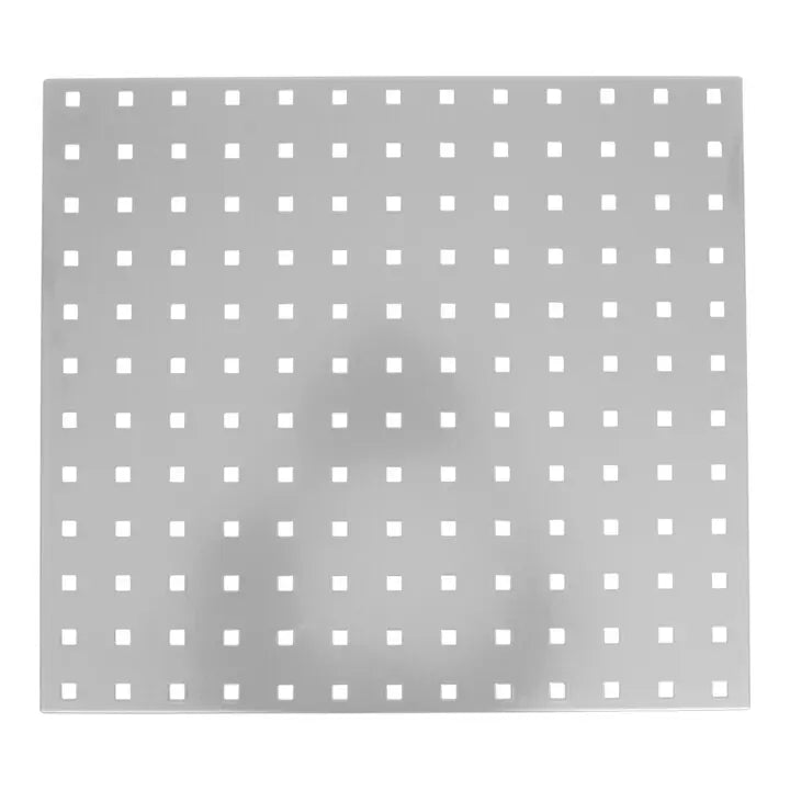 B-Ware Stier Lochplatte Werkzeugwand Werkzeughalter Werkstattwand Lichtgrau 500x450mm - 4251709636885