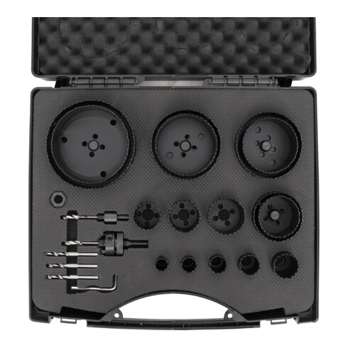 B-Ware Stier Lochsägen Set Hss Co8 Bimetall 17 Teilig + Adapter Dosenbohrer Bohrkronen  - 4251709617822