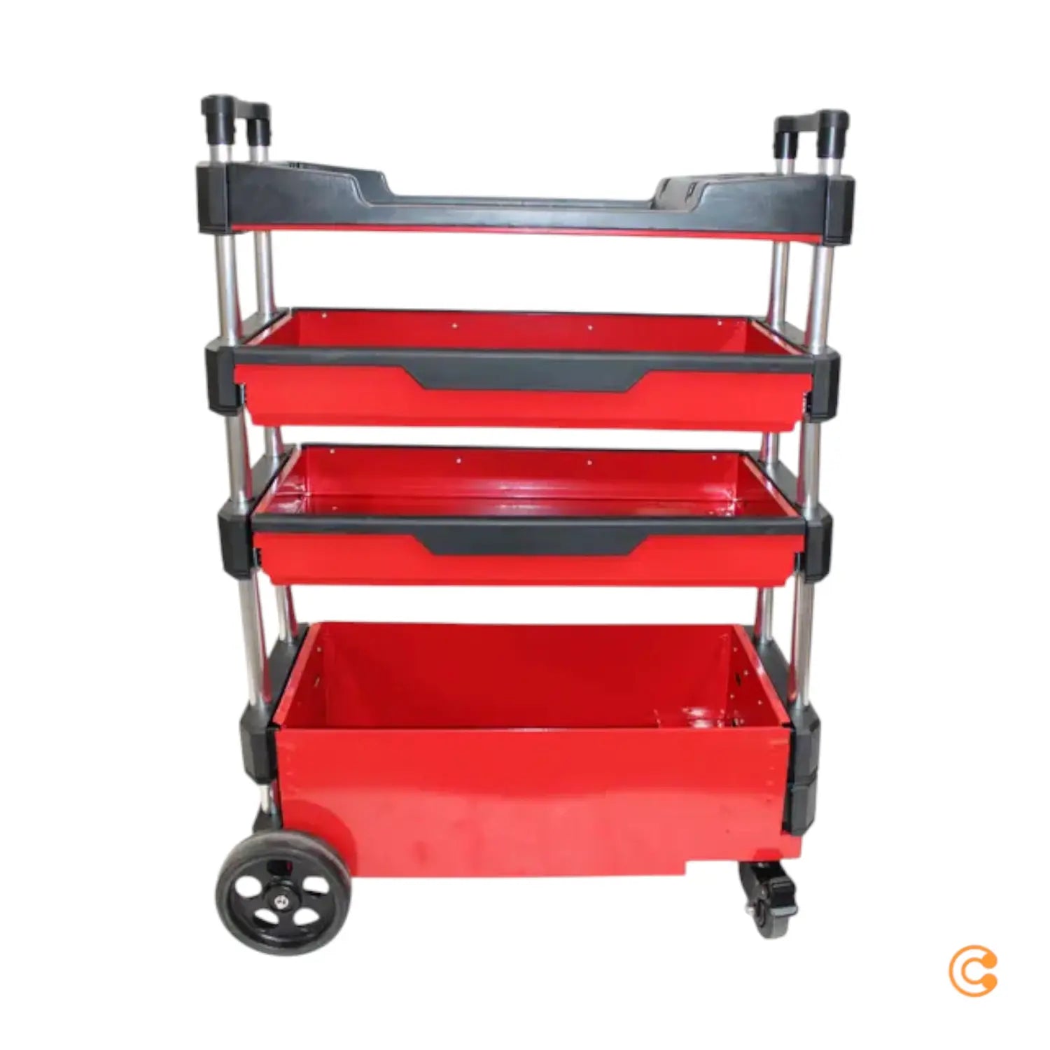 C-Ware Stier Montagewagen Werkstattwagen Klappbar 80kg Tragkraft 700x380x535mm962 - 4251709622277