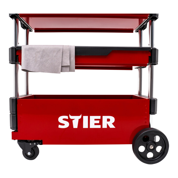 B-Ware Stier Montagewagen Werkstattwagen Klappbar 80kg Tragkraft 700x380x535mm706