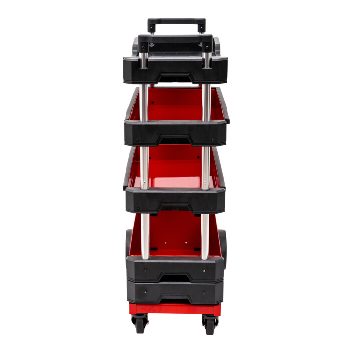 B-Ware Stier Montagewagen Werkstattwagen Klappbar 80kg Tragkraft 700x380x535mm