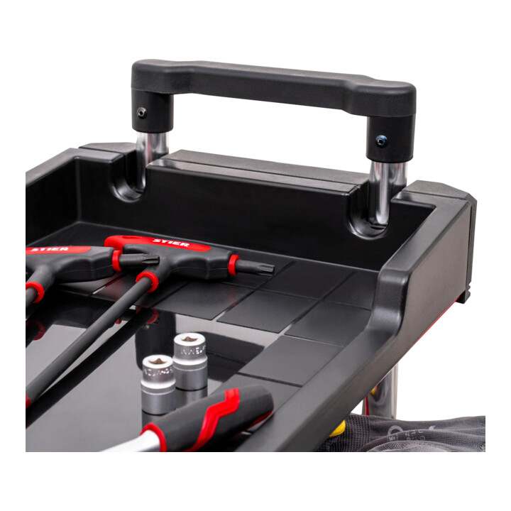 B-Ware Stier Montagewagen Werkstattwagen Klappbar 80kg Tragkraft 700x380x535mm