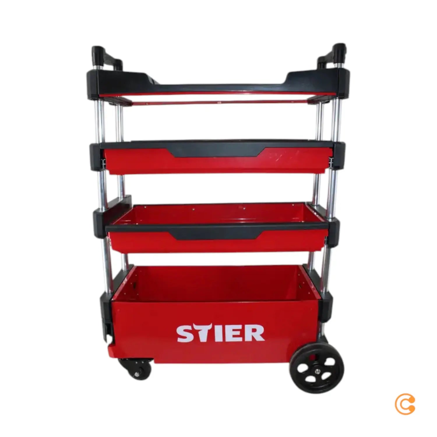 C-Ware Stier Montagewagen Werkstattwagen Klappbar 80kg Tragkraft Siehe Text/Foto - 4251709622277
