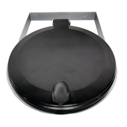 B-Ware Stier Müllsackhalter Abfallsammler Wandbefestigung Schwarz 120l Siehe Text - 4251709623373