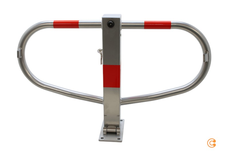 B-Ware Stier Parkbügel Parkplatzsperre Zylinderschloss 512x775x190mm Siehe Text/Foto49