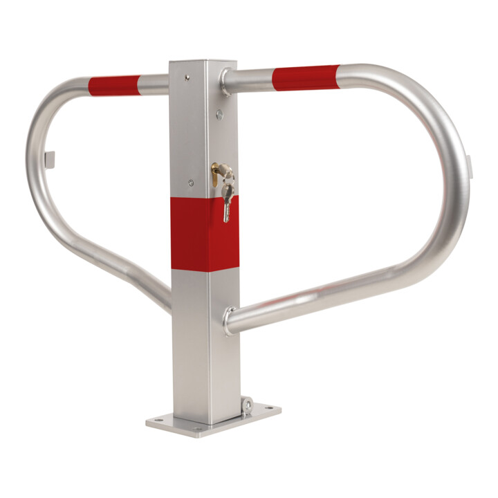 B-Ware Stier Parkbügel Parkplatzsperre Zylinderschloss 512x775x190mm Verzinkt Sperre658 - 4251709623397