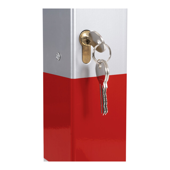 B-Ware Stier Parkbügel Parkplatzsperre Zylinderschloss 512x775x190mm Verzinkt Sperre658 - 4251709623397