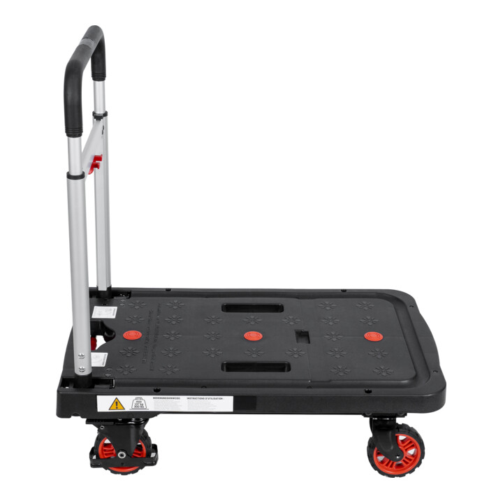 B-Ware Stier Plattformwagen Transportwagen Klappwagen 137kg Kunststoff Aluminium Gu444 - 4251709616931