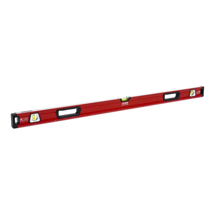 B-Ware Stier Wasserwaage Richtscheit Magnet Libelle Aluminium Premium 3 Griffe 1200 Mm - 4251709624660