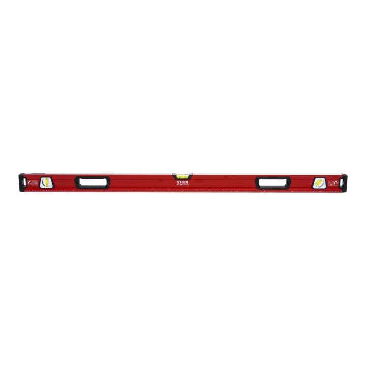 B-Ware Stier Wasserwaage Richtscheit Magnet Libelle Aluminium Premium 3 Griffe 1200 Mm - 4251709624660