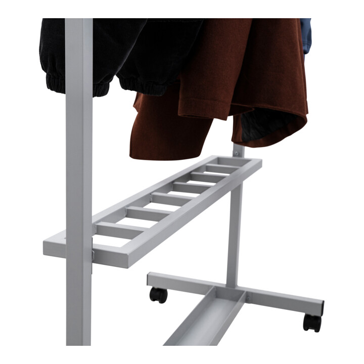 B-Ware Stier Reihengarderobenständer Kleiderständer Garderobe 16 Haken Schirmablage - 4251709623410