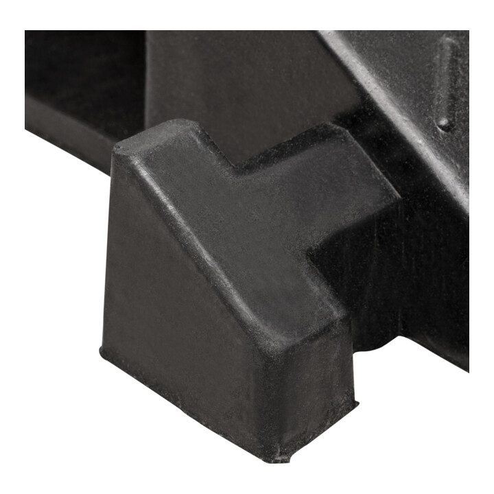 Stier Schlauchbrücke Kabelbrücke Kabelschutz 3 Kanäle 900x500x70 Mm Schwarz B-Ware - 4251709628651