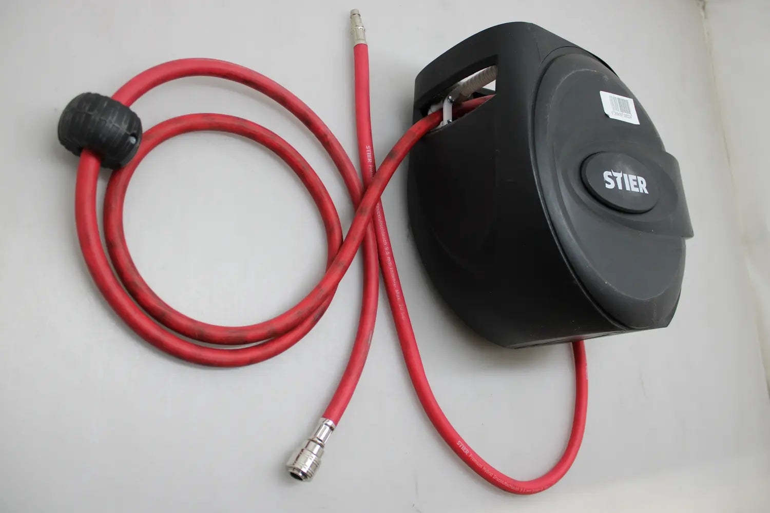 D-Ware Stier Sst 15 Schlauchtrommel Druckluft Max. Druck 20 Bar Auto Stopp Defektware - 4260439000224