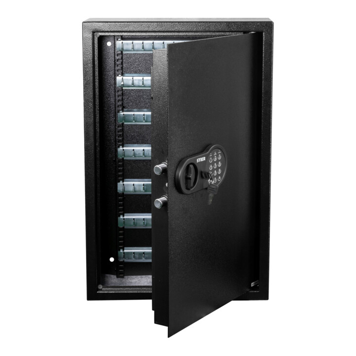 Stier Schlüsseltresor Aufbewahrung Elektronikschloss 133 Schlüssel 665x430x130mm B-Ware - 4251709624370