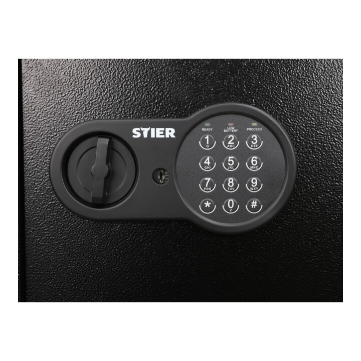 Stier Schlüsseltresor Aufbewahrung Elektronikschloss 133 Schlüssel 665x430x130mm B-Ware - 4251709624370
