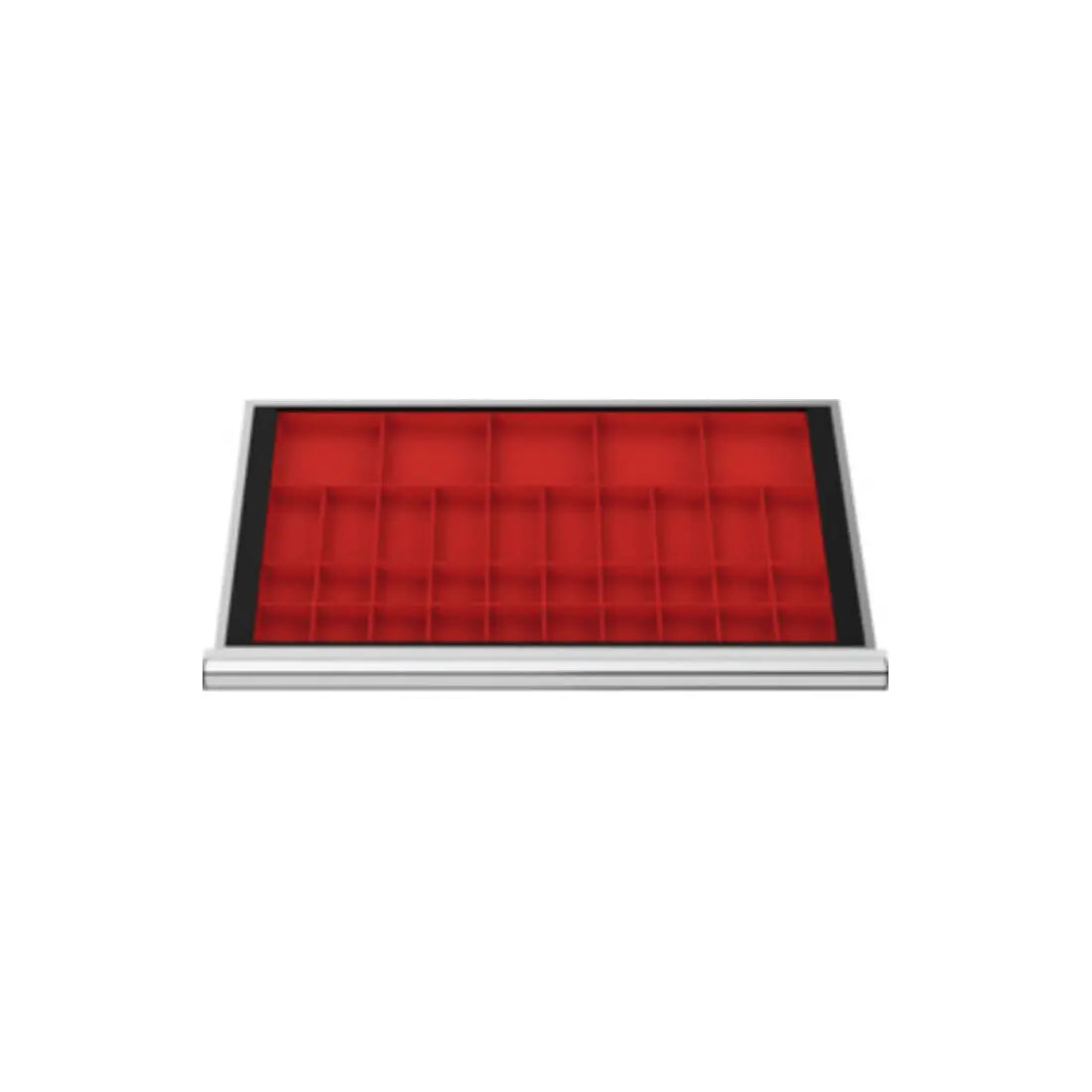 B-Ware Stier Schubladeneinteilung Einsatz Kleinteilekasten Rot Kunststoff 800x450 Mm - 4251709609544