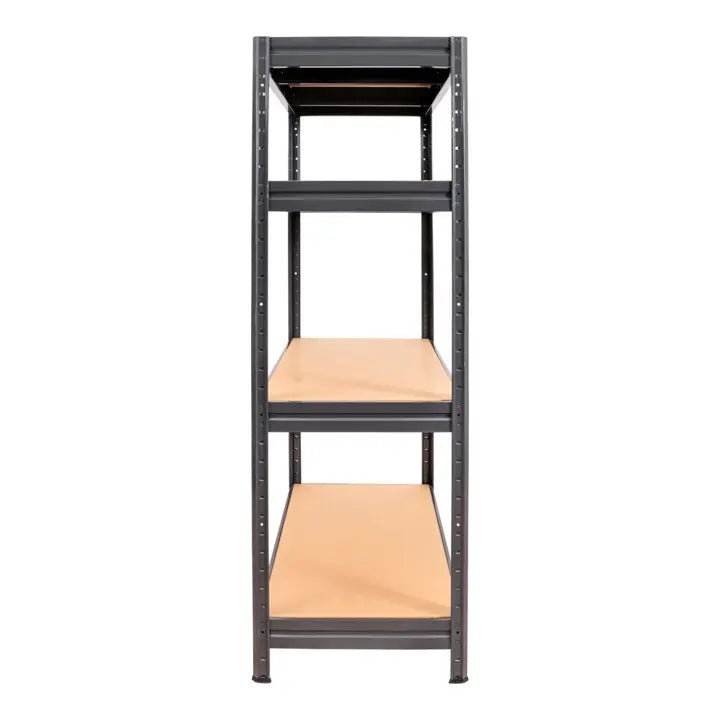 B-Ware Stier Schwerlastregal Lagerregal Fachbodenregal Stahl Graphit 1770x1800x60 Mm - 4251709633143