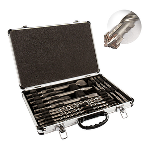 B-Ware Stier Sds Plus Bohrer  & Meißelsatz 17 Teilig Metallkoffer Mit Ordungssystem