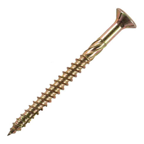 Stier Senkkopf Spanplattenschraube 6x40 Stahl Galvanisch Verzinkt 5x400 Stück B-Ware - 4260438994661