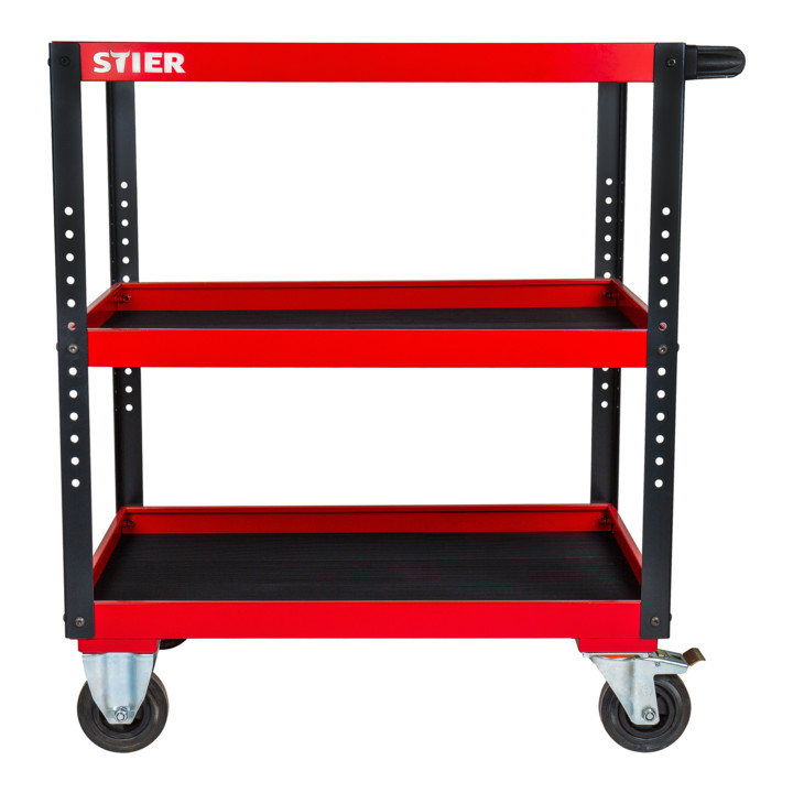 B-Ware Stier Servicewagen Rollwagen Werkzeugwagen Hx Bx T 969x894x543 Mm Stahlblech - 4251709612490