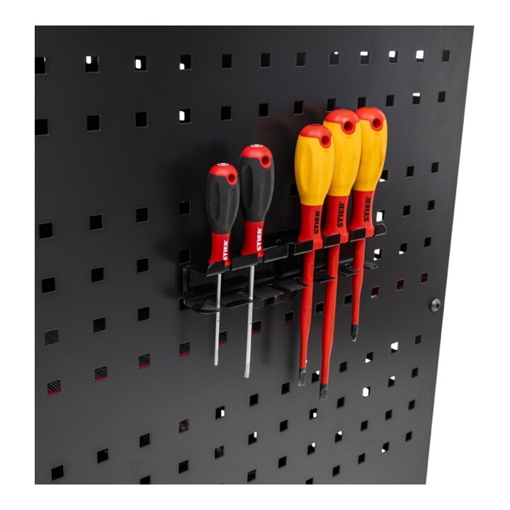 B-Ware Stier Servicewagen Werkstattwagen Wagen Lochplattenverkleidung 960x810x543 Mm - 4251709624783