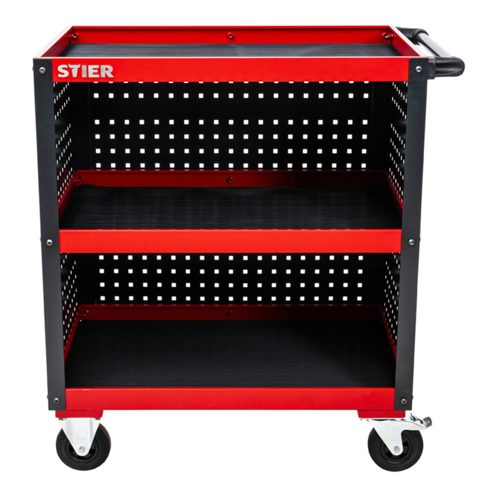 B-Ware Stier Servicewagen Werkstattwagen Wagen Lochplattenverkleidung 960x810x543 Mm - 4251709624783