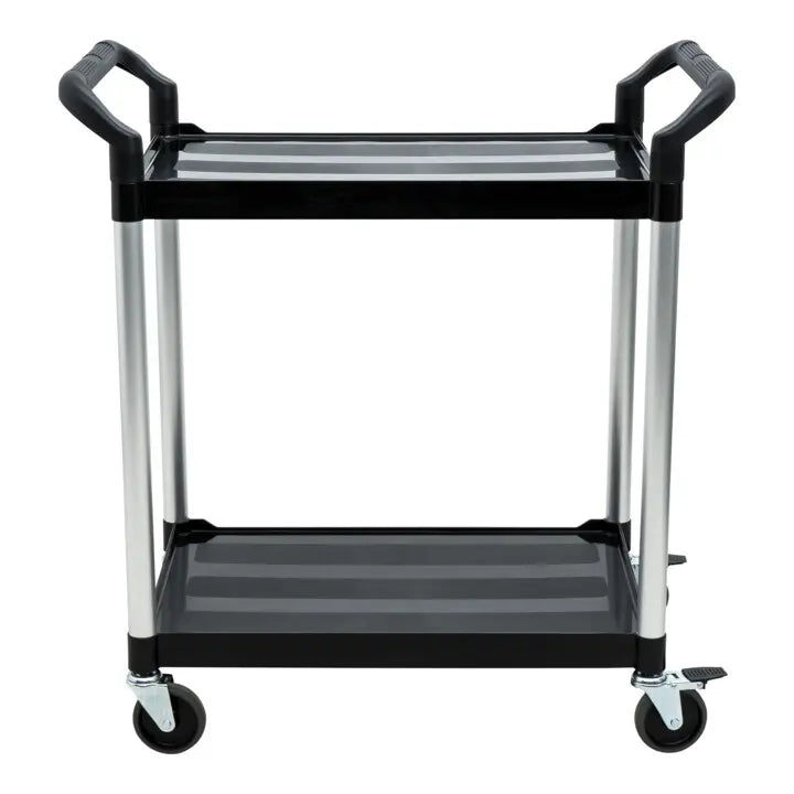 B-Ware Stier Servierwagen Transportwagen Rollwagen 2 Etagen Kunststoff 860x480x930 Mm - 4251709617013