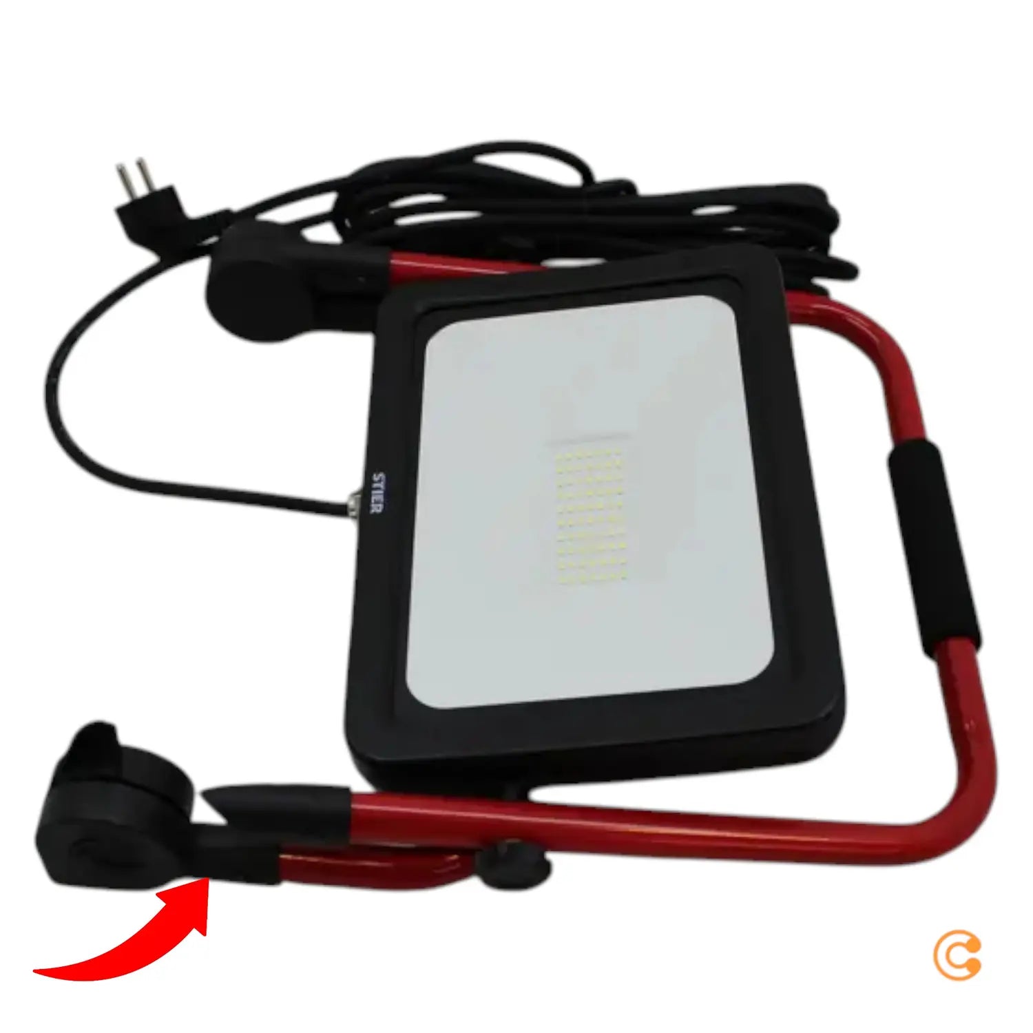 B-Ware Stier Baustrahler Flutlicht Led Leuchte Lampe Basic 4000lm 5m Siehe Text/Foto - 4251709614982