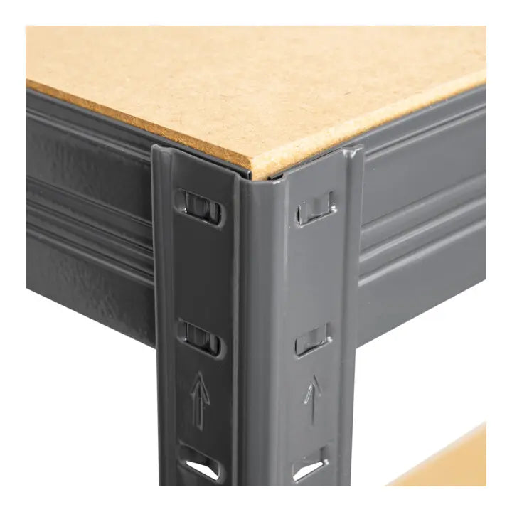 B-Ware Stier Regal Lagerregal Steckregal Fachbodenregal Mdf 1800x1200x600 Mm 250 Kg - 4251709633099