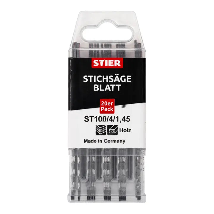 B-Ware Stier Stichsägeblatt Sägeblatt Holz Platten St 100/4/1,45 Gerade 20 Stück - 4251709622444
