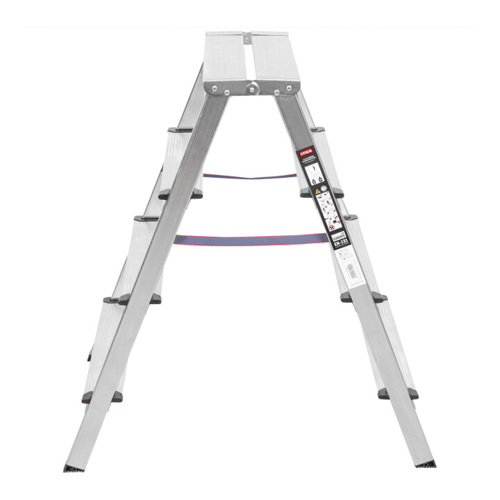 B-Ware Stier Stufen Stehleiter Klappleiter Leiter Klapp Leiter Fi 4 Beidseitig Begeh638 - 4251709644095