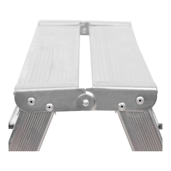 Stier Stehleiter Trittleiter Leiter 2x6 Stufen Beidseitig Begehbar Fi 6 B-Ware - 4251709644101