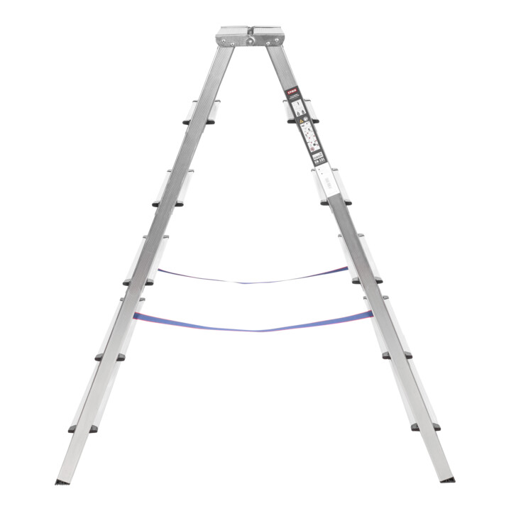 B-Ware Stier Stehleiter Trittleiter Leiter 2x6 Stufen Beidseitig Begehbar Fi 6  - 4251709644101