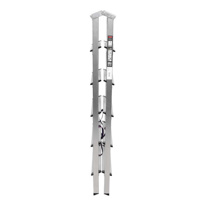 B-Ware Stier Stehleiter Trittleiter Leiter 2x6 Stufen Beidseitig Begehbar Fi 6  - 4251709644101