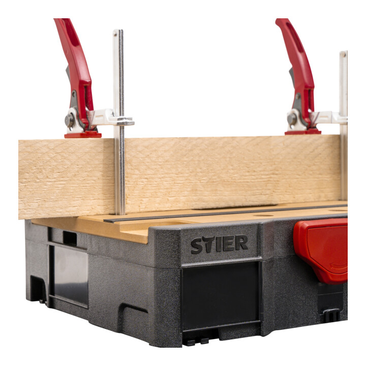 Stier Systainer Set Koffer Werkbank Black Edition Hebelzwinge Spannset 5teilig B-Ware - 4251709626497