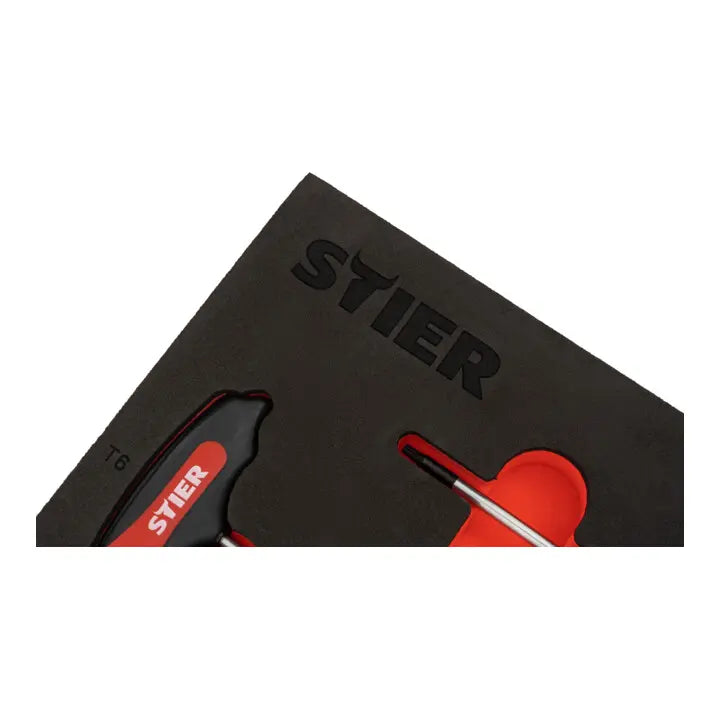 B-Ware Stier Schraubendreher Set T Griff Schraubenzieher Tx Weichschaumeinlage 9teilig - 4251709619574