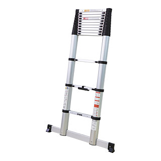 Stier Teleskopleiter Ausziehleiter 3,8 M 13 Sprossen Aluminium Tragkraft 150 Kg B-Ware - 4260439004741