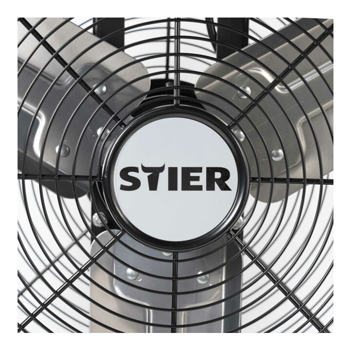Stier Trommelventilator Ventilator Lüfter 330 W Fahrbar Aluminium Rotorblätter B-Ware - 4251709618126