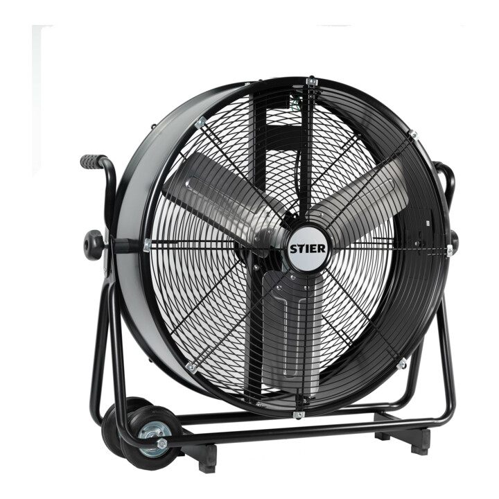 Stier Trommelventilator Ventilator Lüfter 330 W Fahrbar Aluminium Rotorblätter B-Ware - 4251709618126