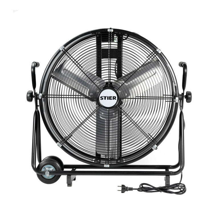 STIER Trommelventilator Ventilator Lüfter 330W fahrbar Aluminium Rotorblätter - 4251709618126