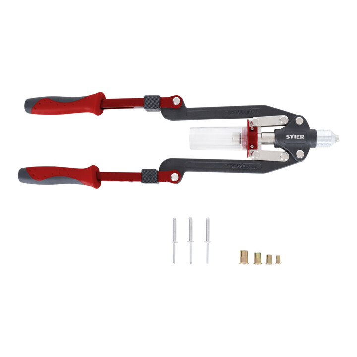 B-Ware Stier Universal Nietzangen Satz 11 Teilig Nietzangenset Doppelmaulschlüssel - 4260439004833