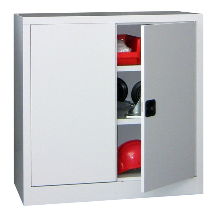 Stier Universalschrank Schrank Aufbewahrung 1000x1000x600mm Lichtgrau  B-Ware - 4251709634966