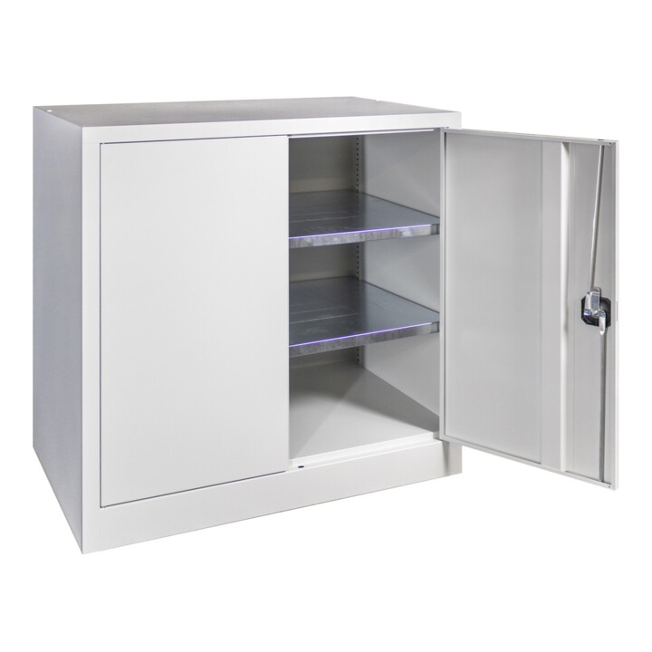 Stier Universalschrank Schrank Aufbewahrung 1000x1000x600mm Lichtgrau  B-Ware - 4251709634966