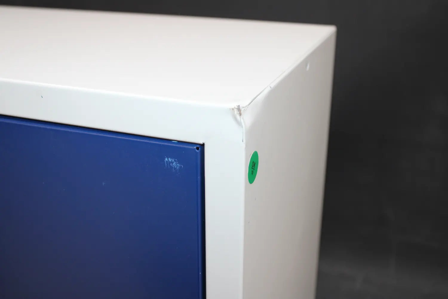 B-Ware Stier Wandschrank Hängeschrank Aufbewahrung Garagenregal Blau Siehe Text/Foto - 4251709645900