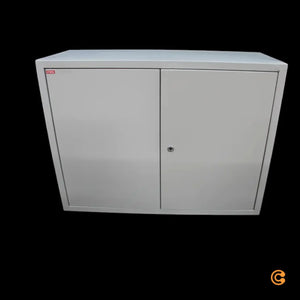 B-Ware Stier Wandschrank Hängeschrank Aufbewahrung 60 X 80 X 30 Cm Grau Siehe Text/F465