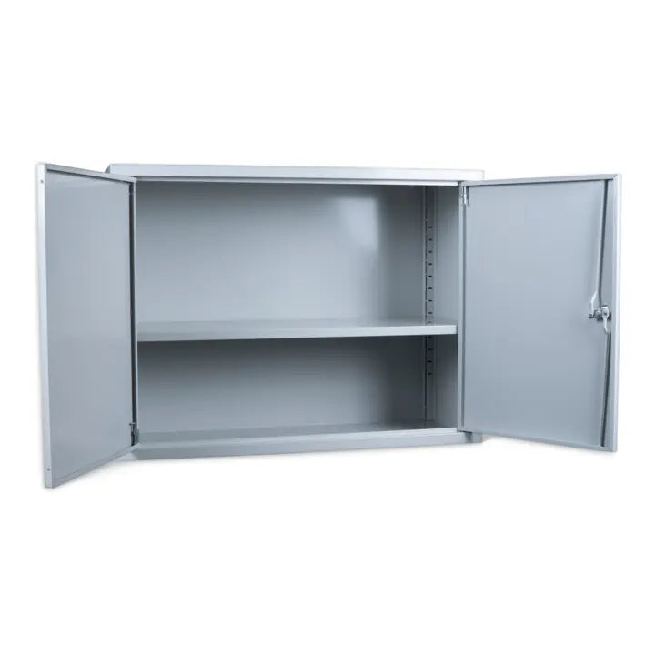 B-Ware Stier Wandschrank Hängeschrank Aufbewahrung Werkstatt 60 X 80 X 30 Cm Grau